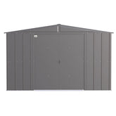 Arrow | Classic Steel Storage Shed, 10x12 ft., Charcoal CLG1012CC